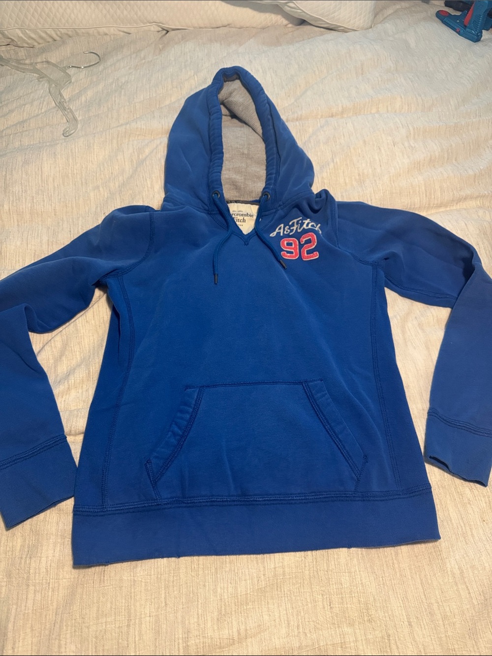 Abercrombie & Fitch Women’s  Blue Hooded Sweatshirt